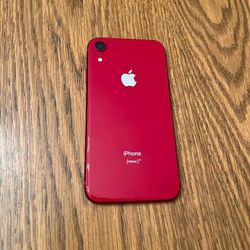 Red iPhone Xr Unlocked 