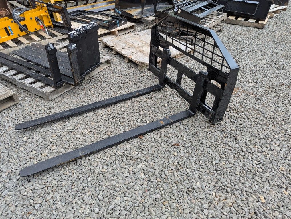 60" Skid Steer or Tractor Pallet Forks