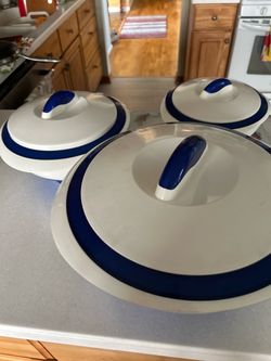 Stainless Steel Insulated Serving Bowls Set
