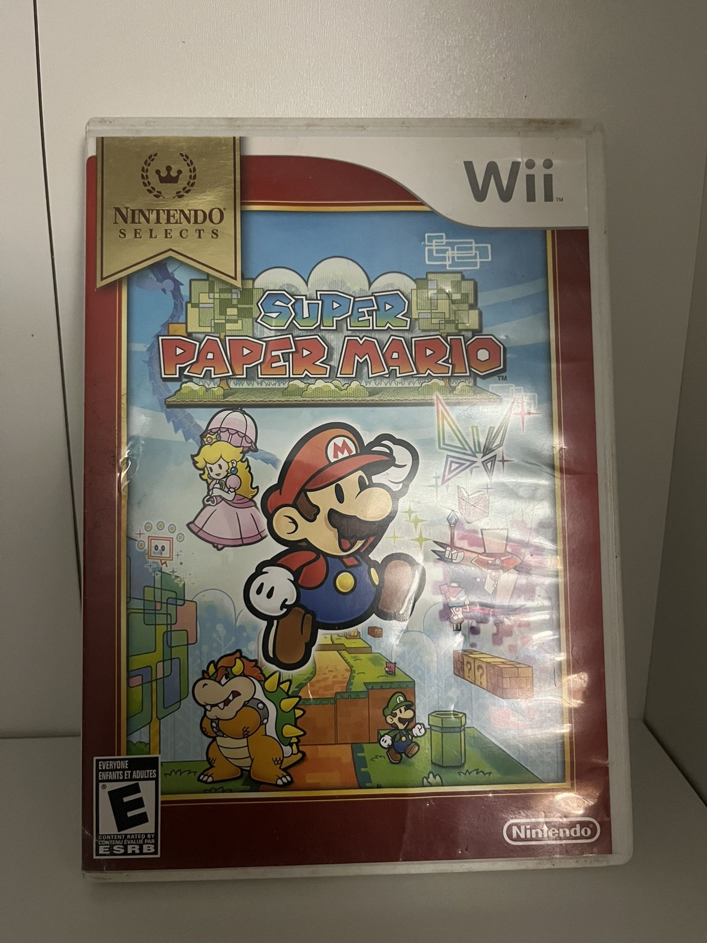 Super Paper Mario For Nintendo Wii 