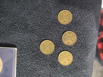 (4) 10 Francs coin from Morocco, minted in 1952