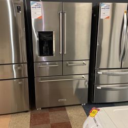 New Scratch And Dent KitchenAid Five Door Refrigerator ‼️‼️
