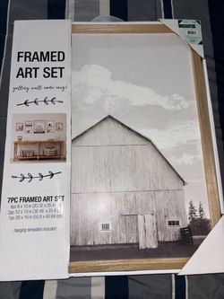 the spring shop 7PC Framed Art Set