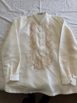 Barong Tagalog Filipino Formal Shirt