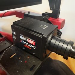 Simmagic bundle - Alpha mini wheel base, FX wheel, P1000-F pedals $1100 originally $1590