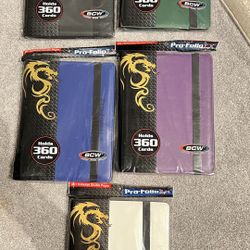 Card Holder Holds 360 Cards $10 Each All For $80
