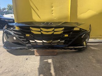 2021-2023 HYUNDAI ELANTRA FRONT BUMPER OEM