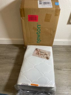 Newton Mattress Pad For Baby Breathable Material Crib Mod. 2000WHT New In Box