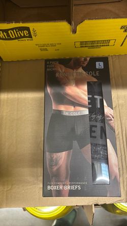 NEW 4 pack Kenneth Cole boxers brief