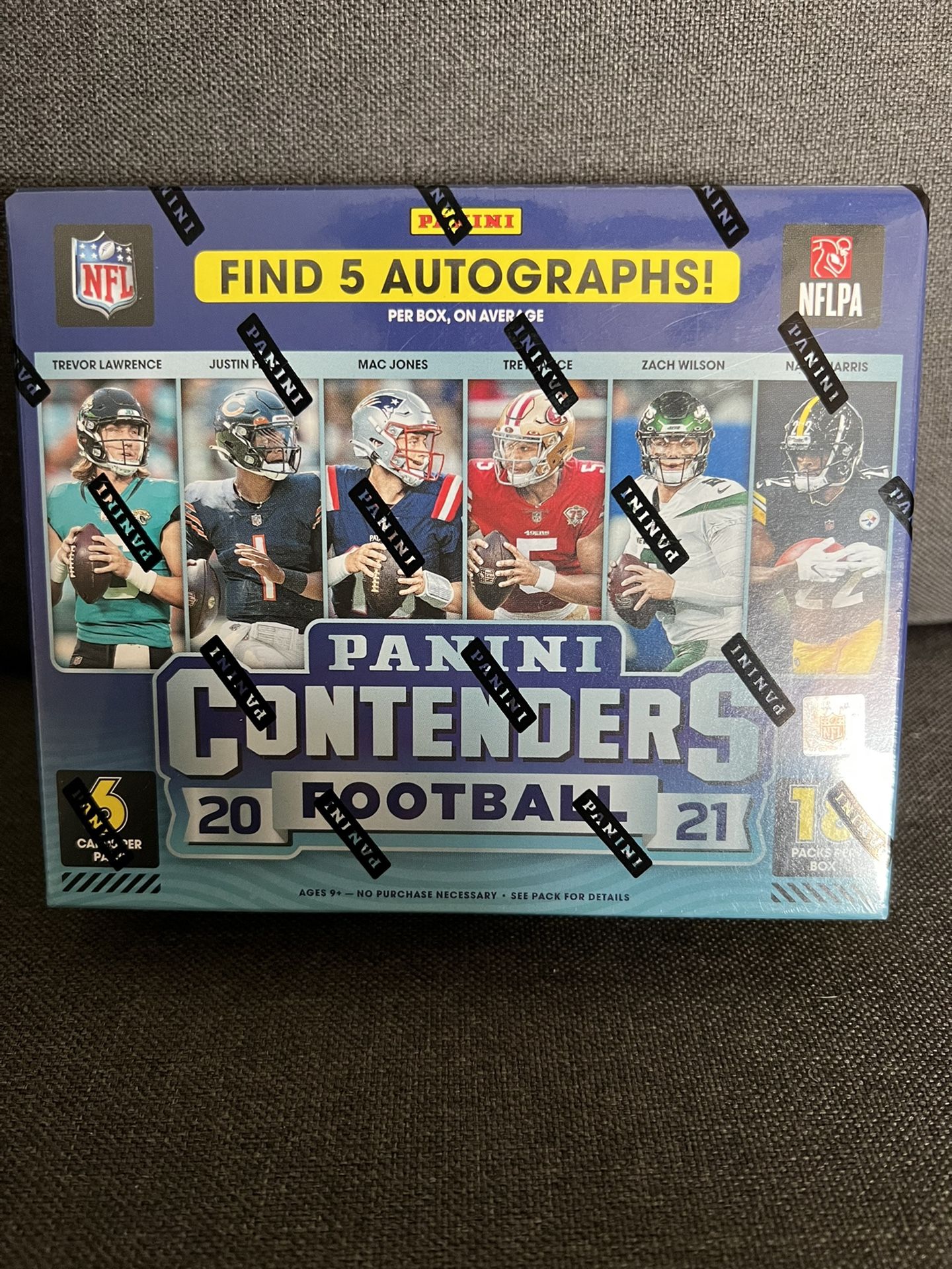 2021 PANINI CONTENDERS NFL FOOTBALL HOBBY BOX  FOTL