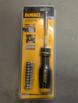 DEWALT Ratcheting Multi-Bit Screwdriver Set (11-Piece)
