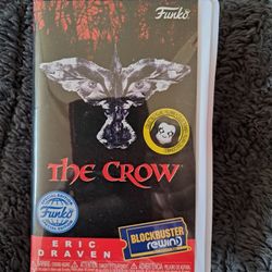 FUNKO Eric Draven Blockbuster VHS Rewind The Crow