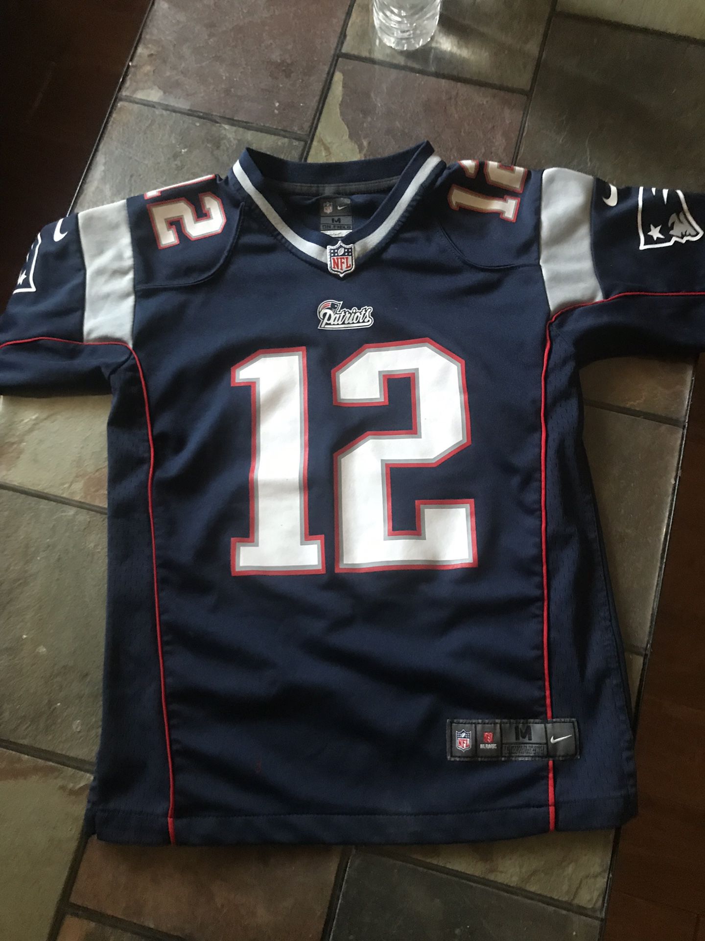 Patriots Tom Brady jersey size M Kids