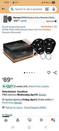 New Car Remote Starter