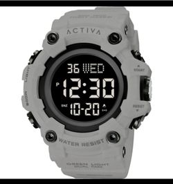 Activa Kadron X Invicta Digital Men's Watch - 53mm, grey ACW1968-008