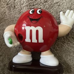 Vintage M & M Red Guy Dispenser 1991