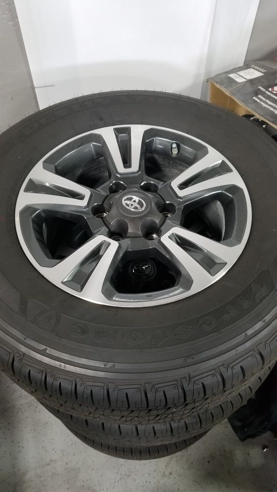 FS: 17" Toyota Tacoma Sport Wheels/Tires