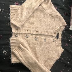 Beige Cardigan