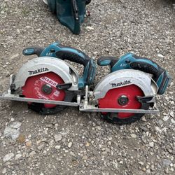 Makita Saw 18v     2 For $120