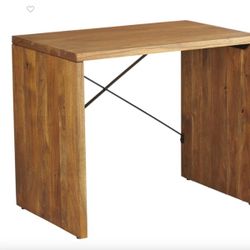 CB2 Acacia Wood Console/desk