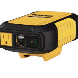 DEWALT 2-Way 225-Watt Power Inverter Compatible with 20-Volt XR 5 AH Lithium-Ion Battery (Not Included