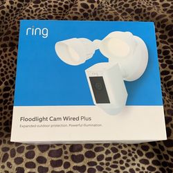Ring Floodlight Cam wired Plus 