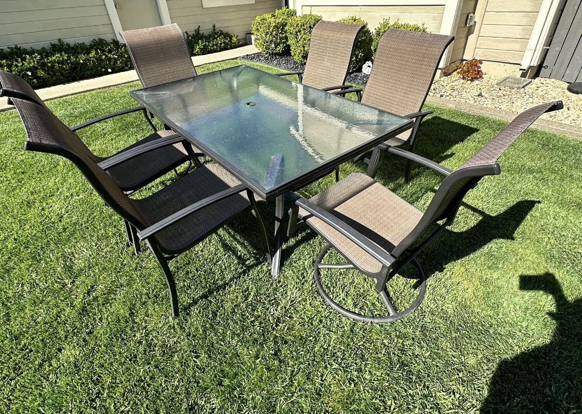 7 Piece Outdoor Patio Set