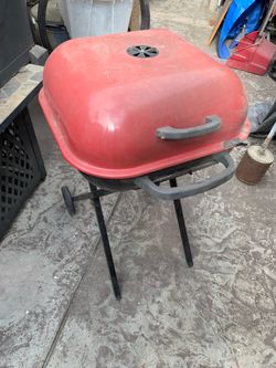 Asador de carbón