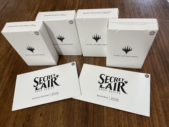Magic the Gathering Cards. Secret Lairs. Sealed. Foil.