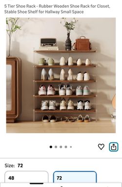 SHOE RACK 5 T