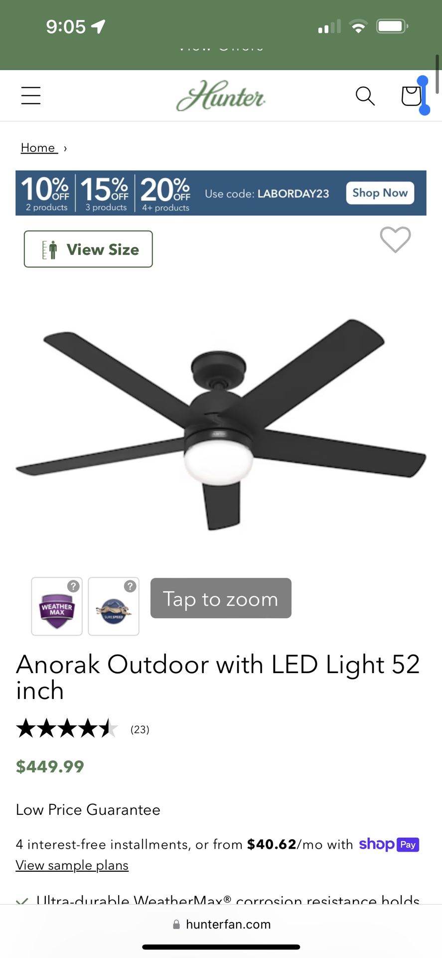 Ceiling Fan (new)