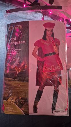 Halloween Costume Lord farquaad Sherk  adult XL