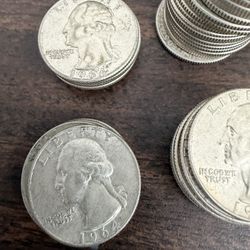 90% Silver Quarter Washington 