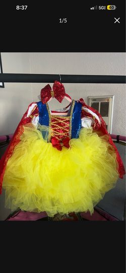 Snow White toddler dress