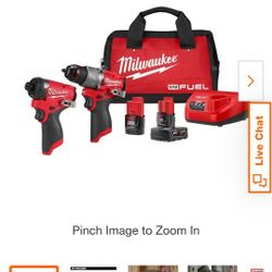 M12 Milwaukee Fuel Brushless Combo Kit 