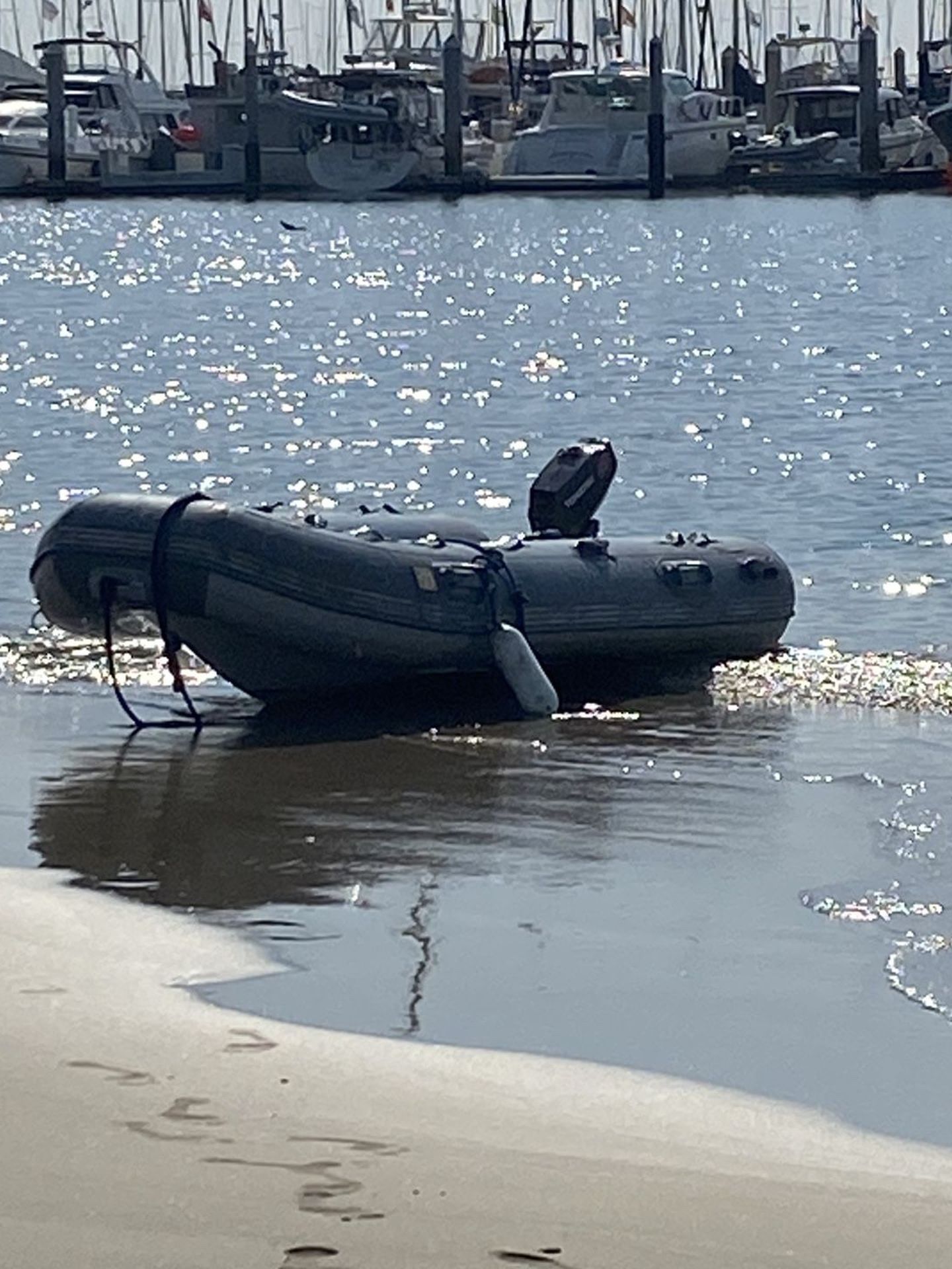 11ft Dingy with Outboard Motor