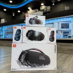 JBL Boombox 3, Xtreme 4, Charge 6 & Flip 7 Available ( Payment Plans Available / Planes De Pagos Disponibles ) 