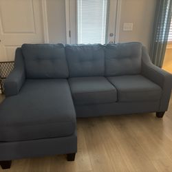 PENDING PICK UP - Free Sofa With Chaise & End Table(s)
