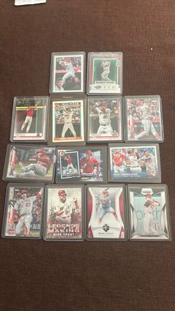 Mike Trout Baseball Card Lot (13 Cards)