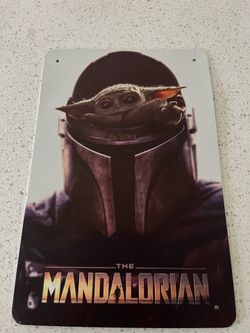 Vintage Star Wars Metal Sign 8”x12”