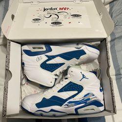 Jordan MVP (White/Industrial Blue) 