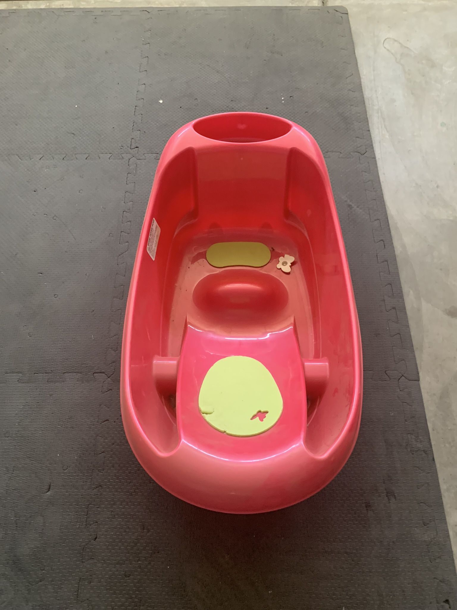 Swing and baby tub