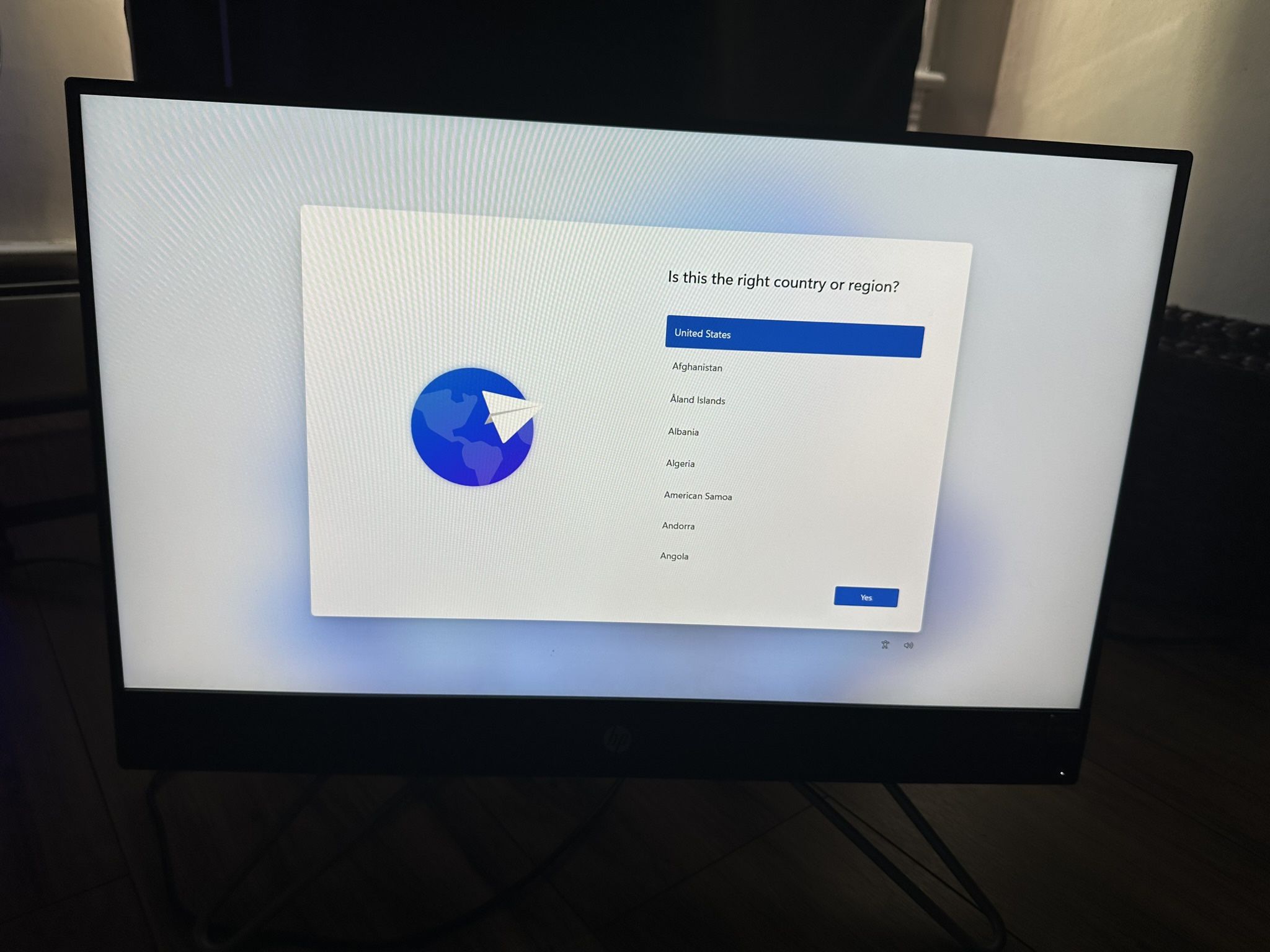 HP 23.8 Inch All In One Desktop
