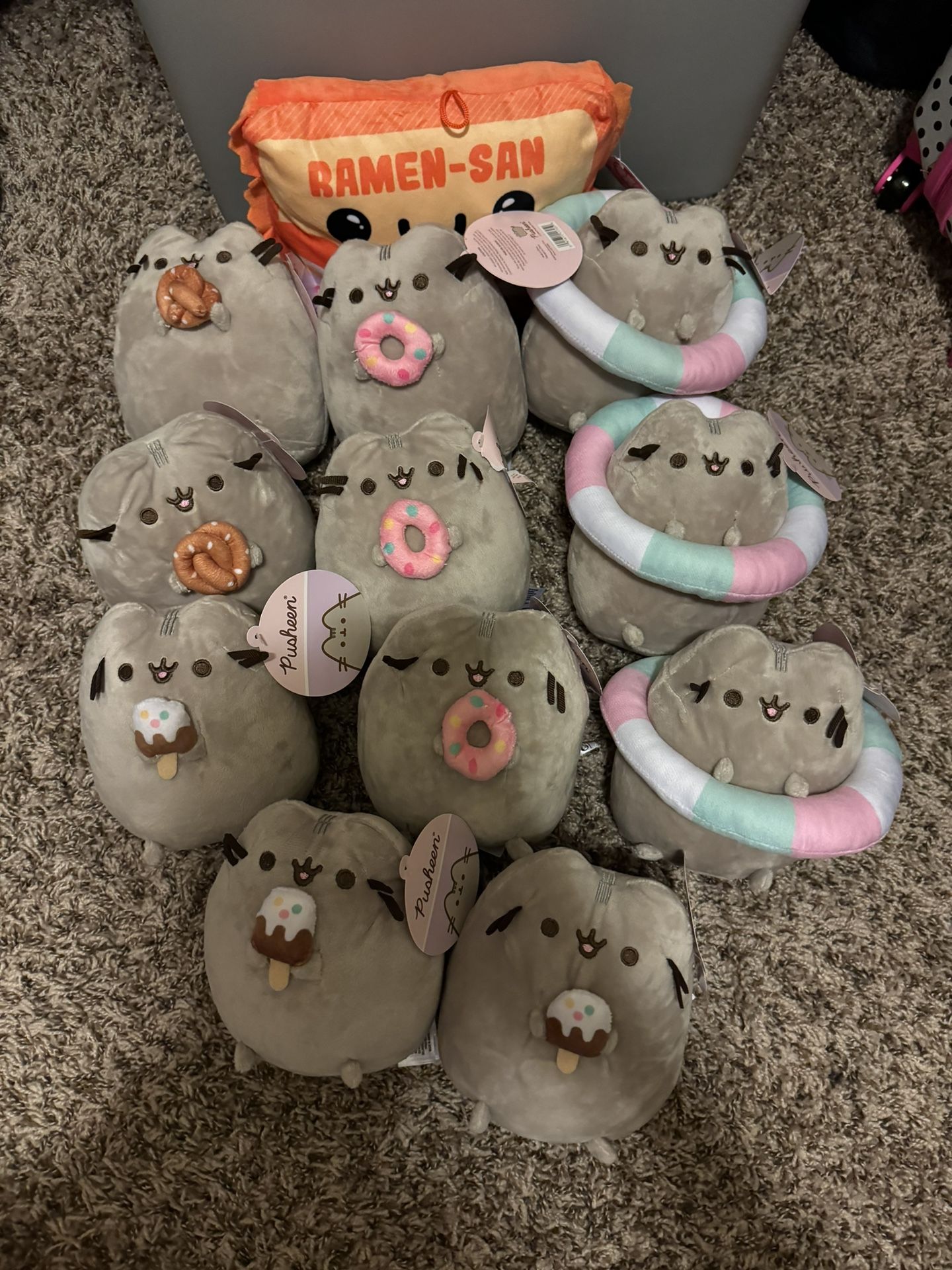 Pusheen And Ramen Plush