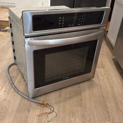 Wall Oven And Flat Top Stove 