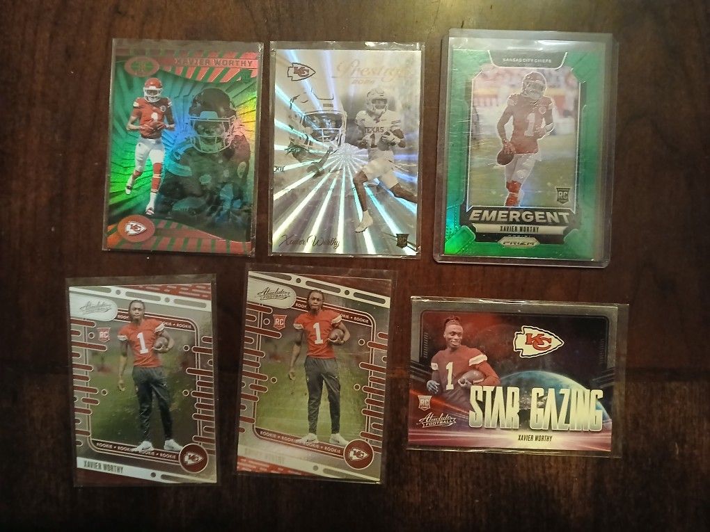 Xavier Worthy Rc Football Cards