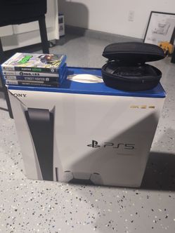 PS5 CIB with games and additional Turtle Beach Controller