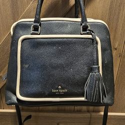 Black And Blush Pink Kate Spade Purse Cross Body