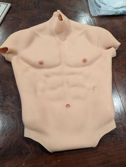 Male Latex Costume Chest