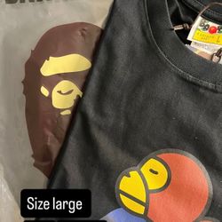 Bape Tee Size Large 45$